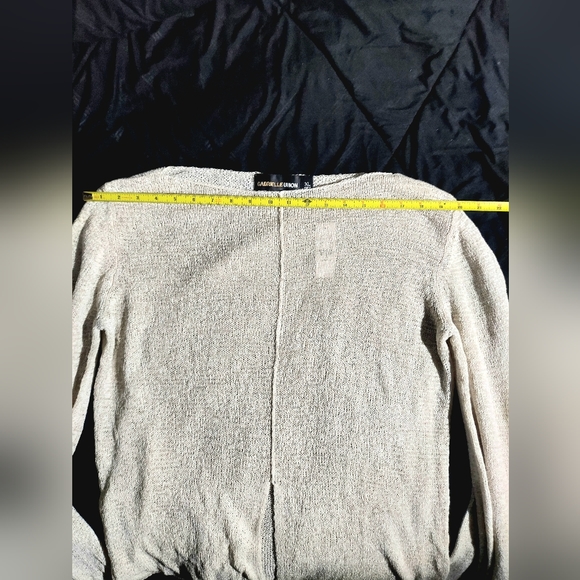 Gabriel Union, Sweater, XL, Off White, Good Condition - Picture 8 of 10